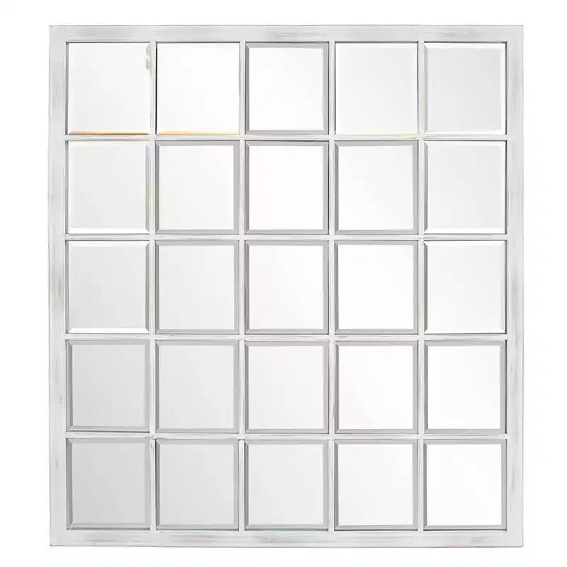 Howard Elliott 38"x34" Metal Framed Beveled Superior Wall Mirror