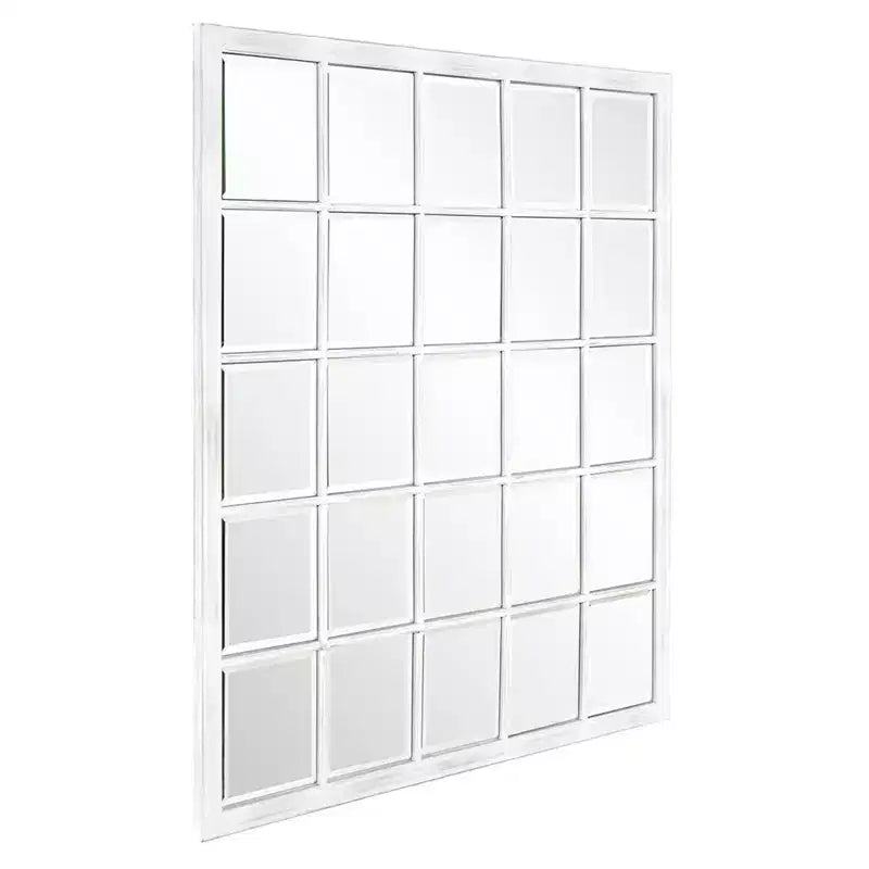38"x34" Metal Framed Beveled Wall Mirror