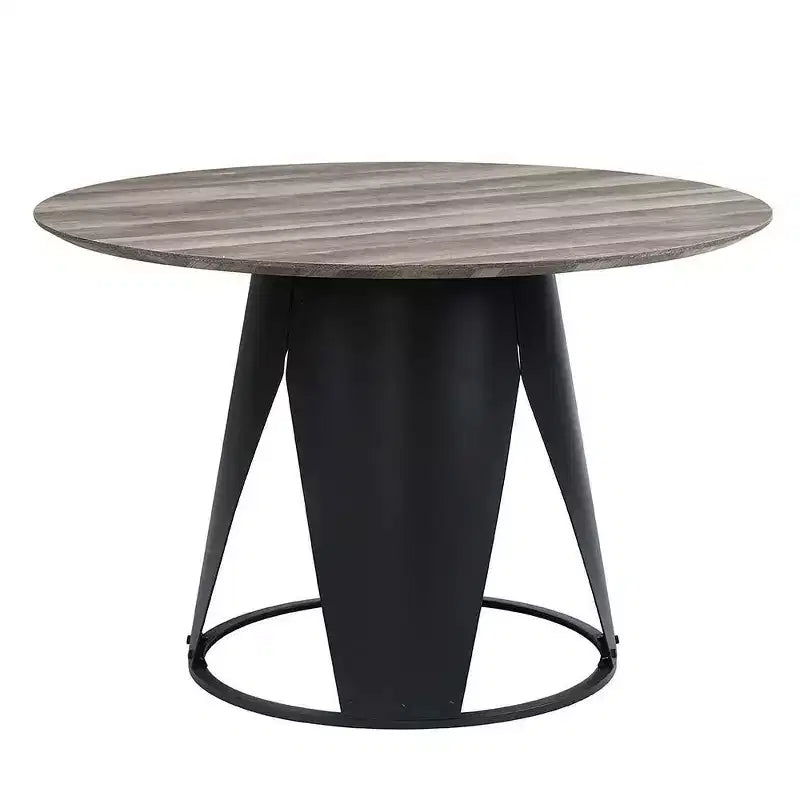 Acme Furniture Zudora Dining Table Antique Oak/Black Finish