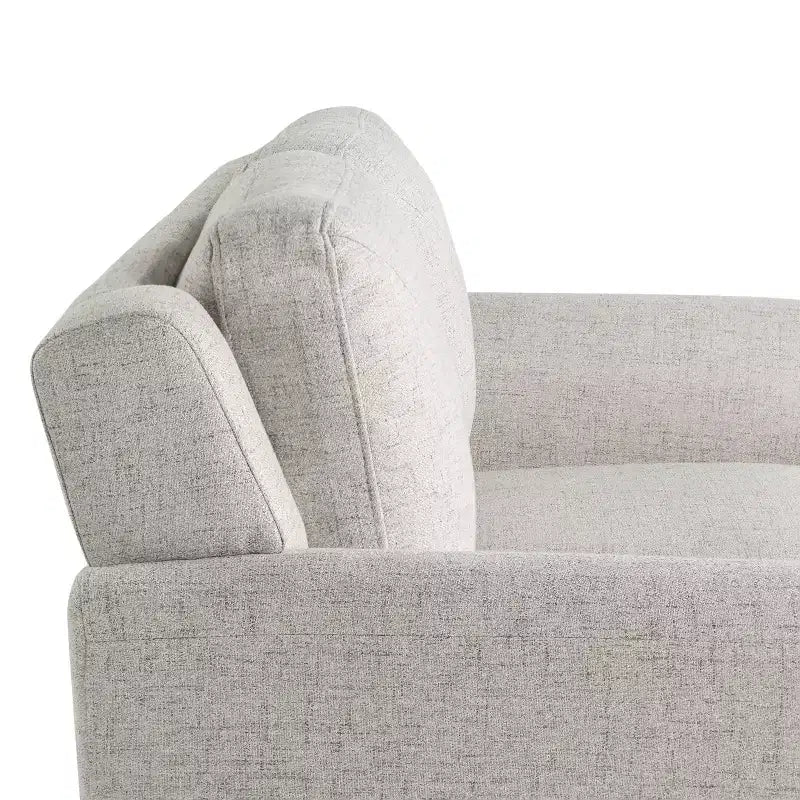 Woven Beige Loveseat