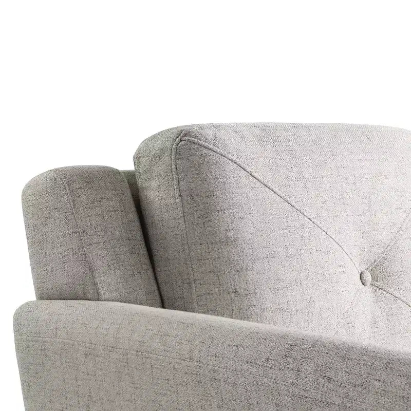 Woven Beige Loveseat
