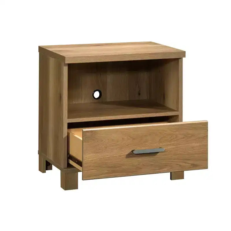 1-Drawer Nightstand Timber Oak