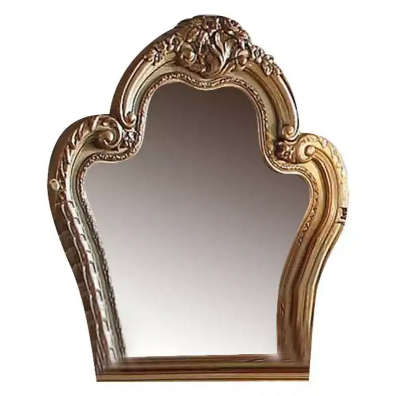 Dresser Mirror Gold Patina/Bone