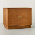 Grooved Mid-Century Decorative Storage Cabinet - Hearth & Hand™ with Magnolia