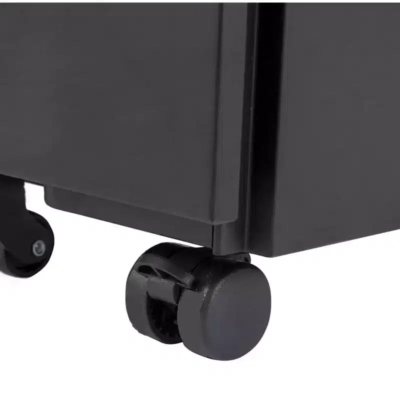 3 Drawer Under Desk Lockable Rolling File Cabinet with Stable 5-Wheel Design
