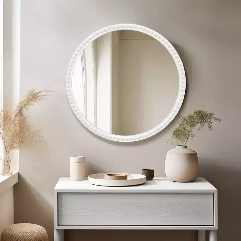 30 Inch Decorative Round Wall Mirror