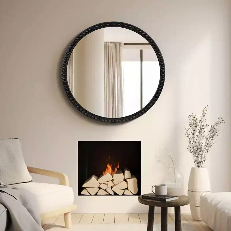 30 Inch Decorative Round Wall Mirror