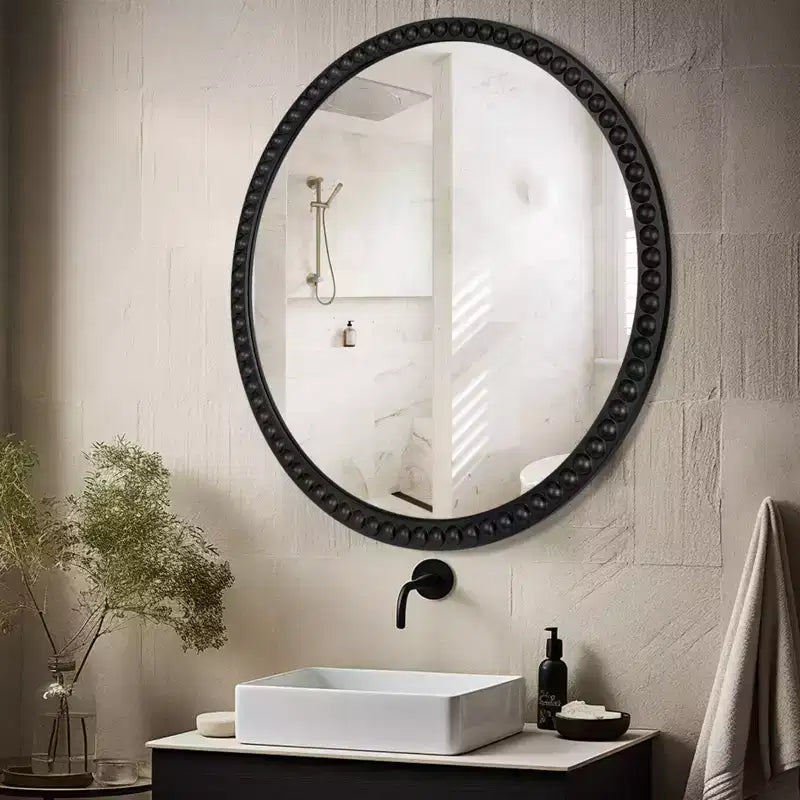 30 Inch Decorative Round Wall Mirror