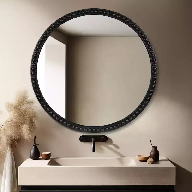 30 Inch Decorative Round Wall Mirror