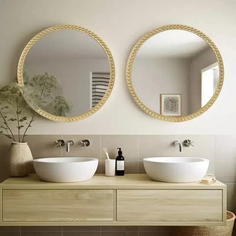30 Inch Decorative Round Wall Mirror