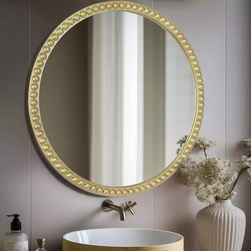 30 Inch Decorative Round Wall Mirror