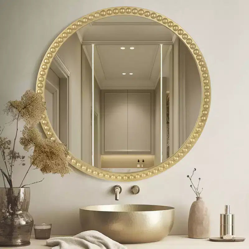 30 Inch Decorative Round Wall Mirror