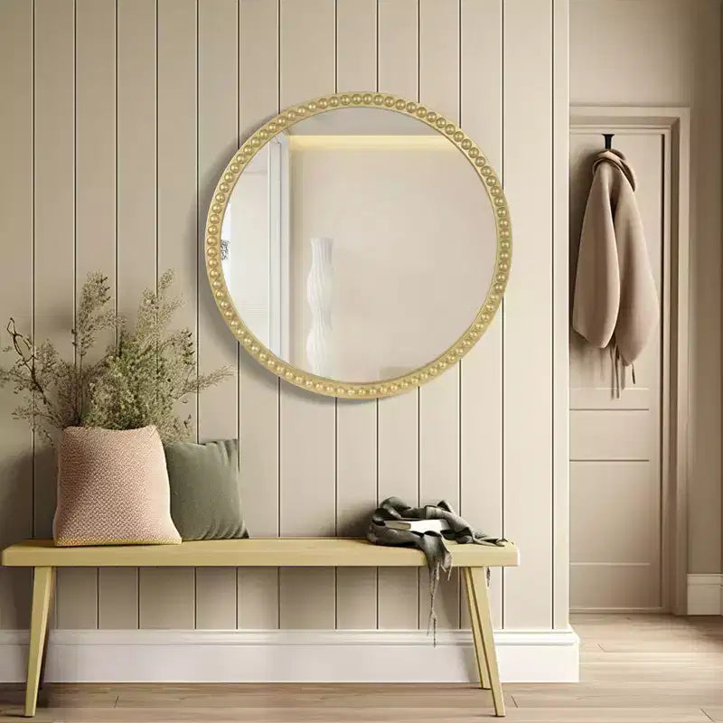 30 Inch Decorative Round Wall Mirror