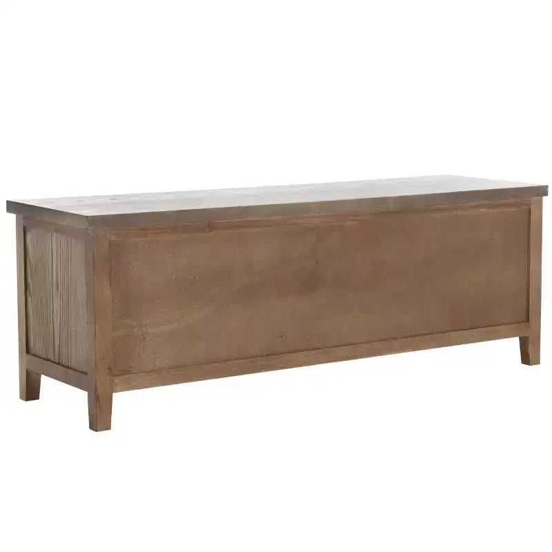 6-Shelf Media Stand - Oak