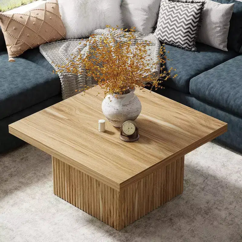 31.5-Inch Vintage Square Coffee Table