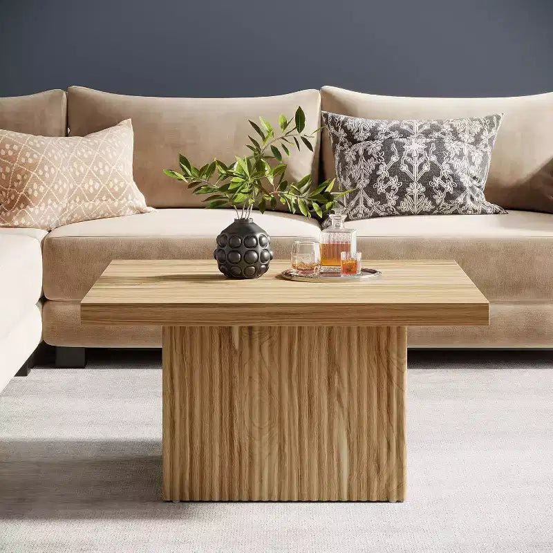 31.5-Inch Vintage Square Coffee Table