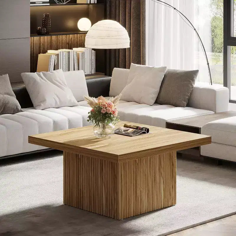 31.5-Inch Vintage Square Coffee Table