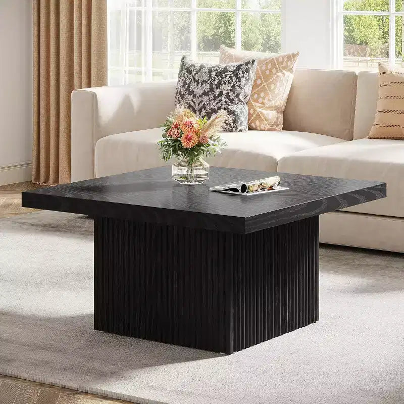 31.5-Inch Vintage Square Coffee Table