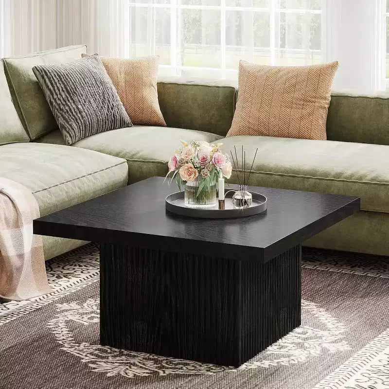 31.5-Inch Vintage Square Coffee Table