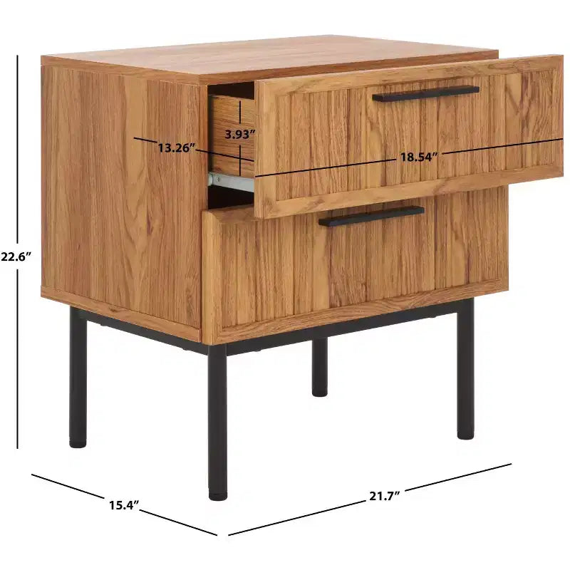 2 Drawer Nightstand