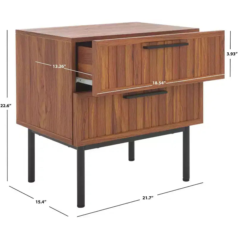 2 Drawer Nightstand