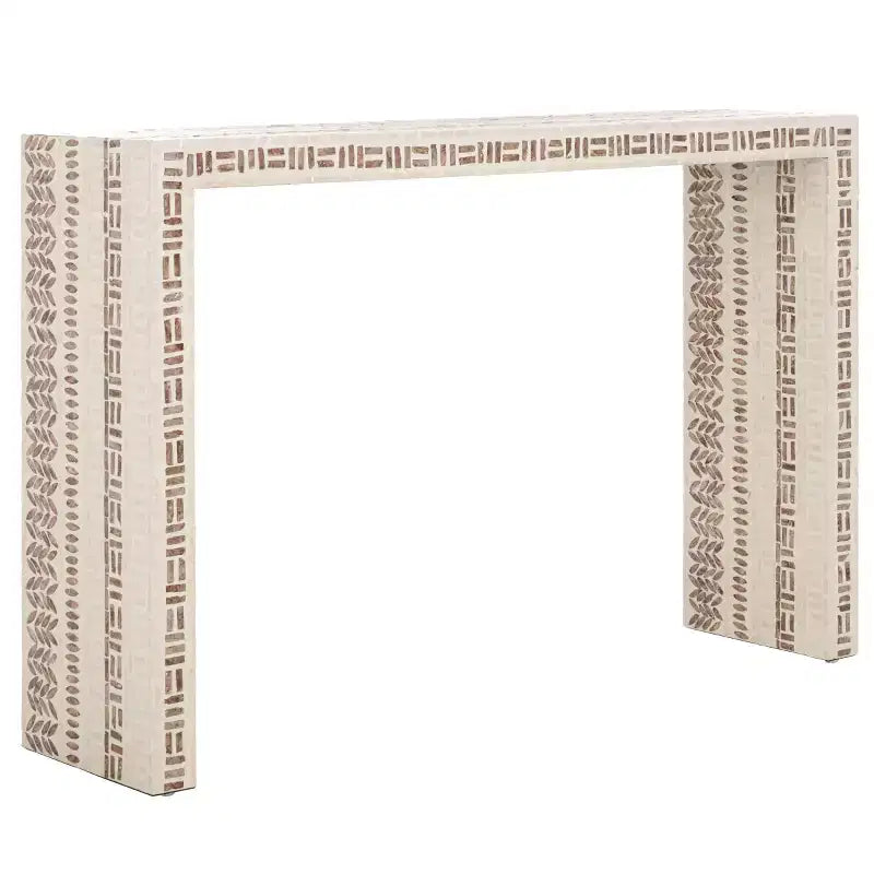 Coastal Console Table - Brown