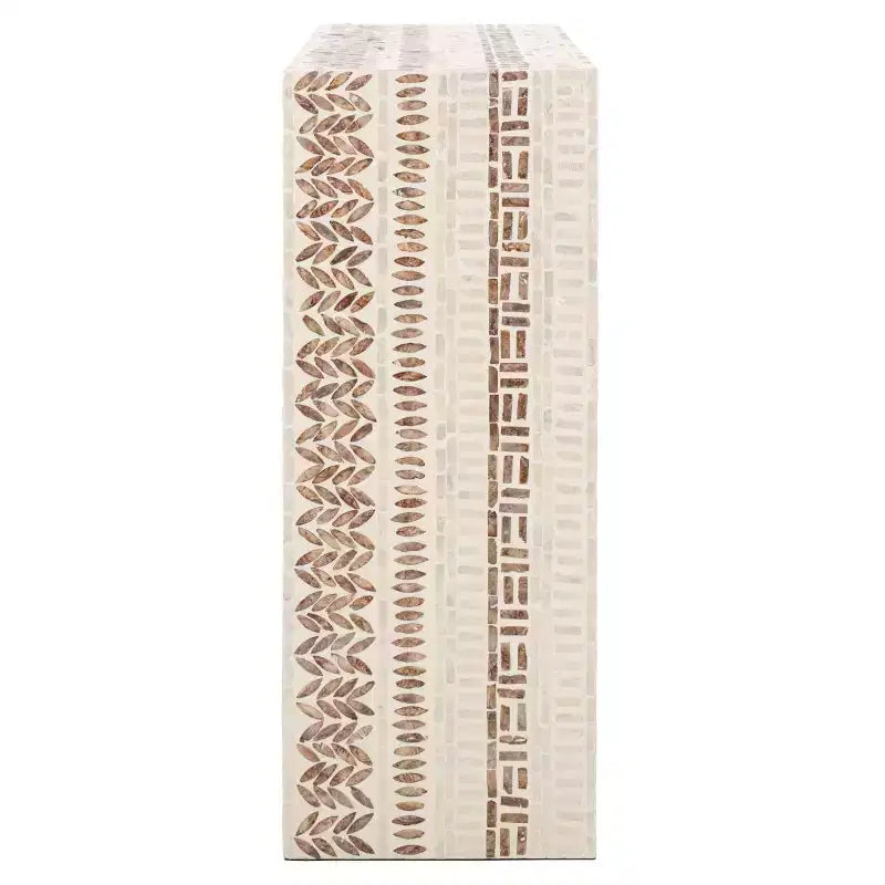 Coastal Console Table - Brown
