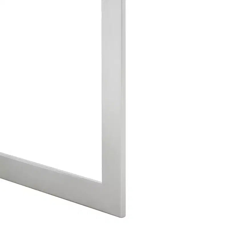 2 Drawer Mirrored Desk - Silver/Mirror