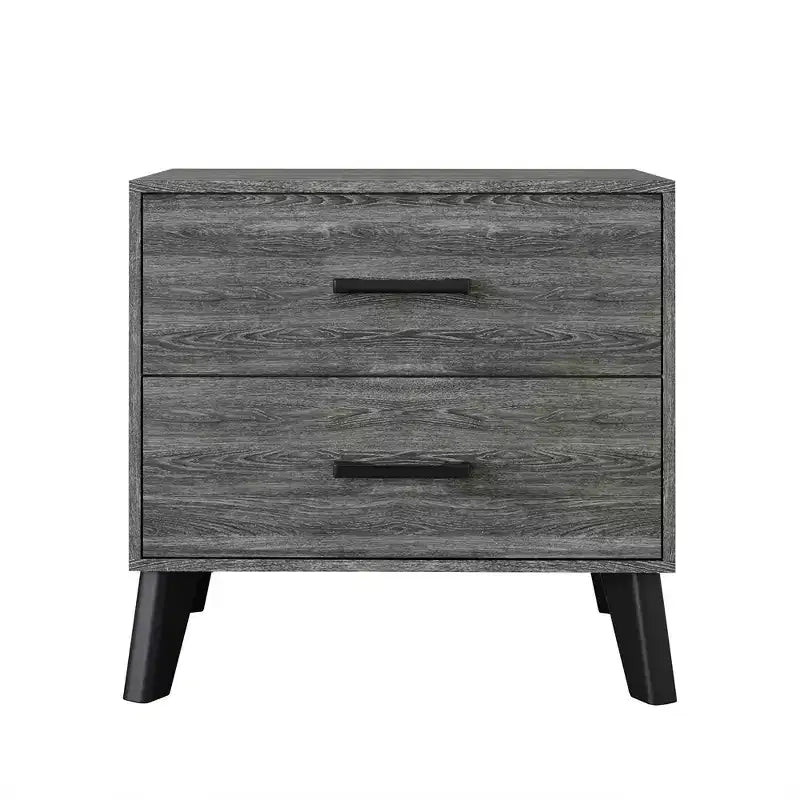 Nightstand with 2 Drawers