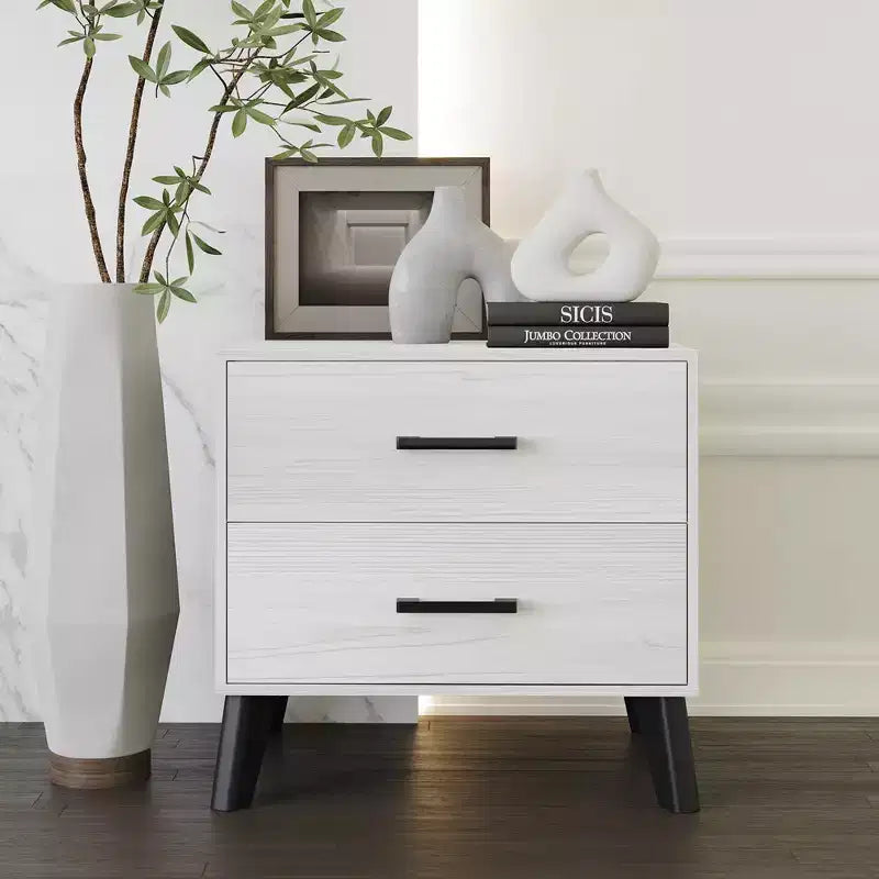 Nightstand with 2 Drawers