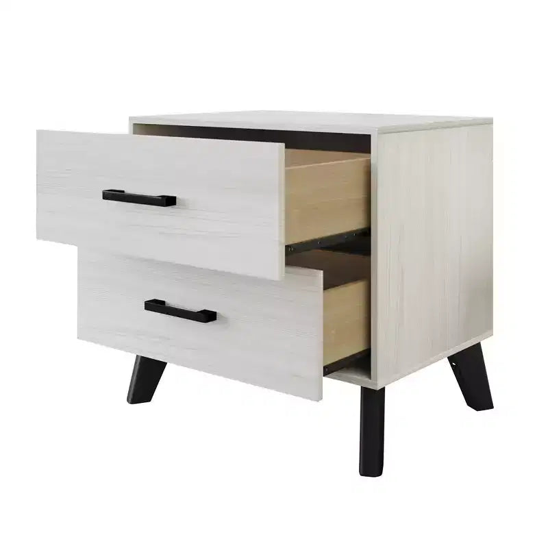 Nightstand with 2 Drawers