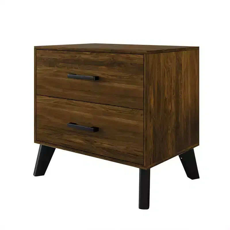 Nightstand with 2 Drawers