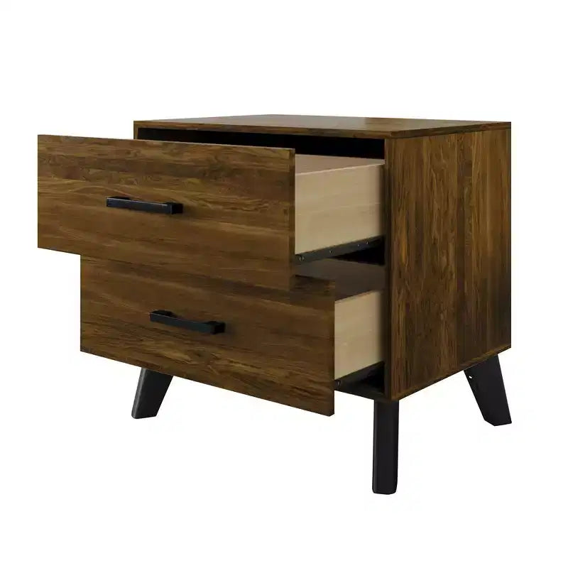 Nightstand with 2 Drawers