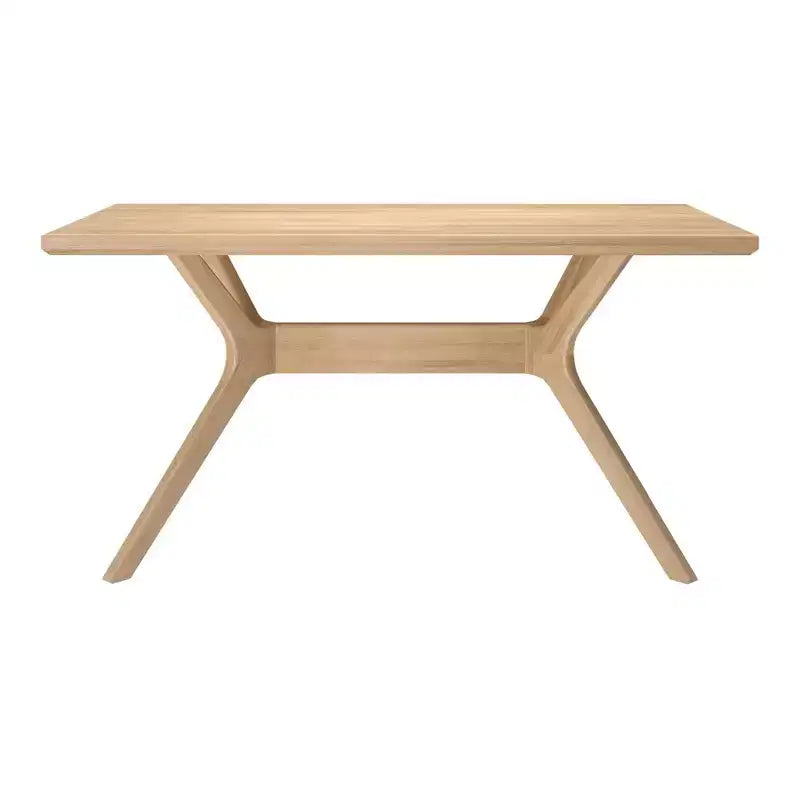 Rectangular Dining Table 60" Solid Wood Kitchen & Dining Room Table