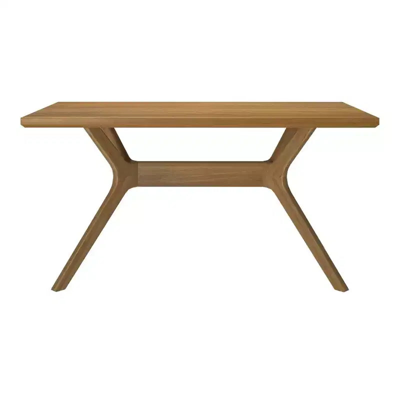 Rectangular Dining Table 60" Solid Wood Kitchen & Dining Room Table