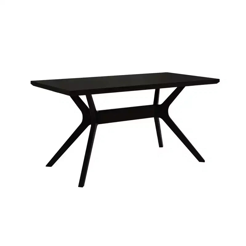 Rectangular Dining Table 60" Solid Wood Kitchen & Dining Room Table