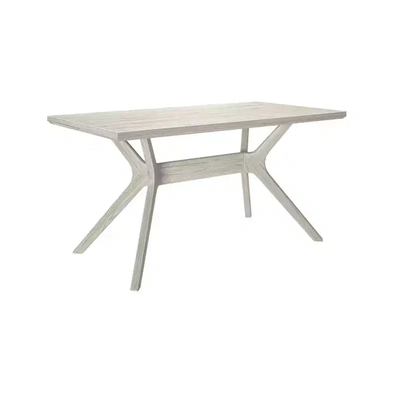 Rectangular Dining Table 60" Solid Wood Kitchen & Dining Room Table