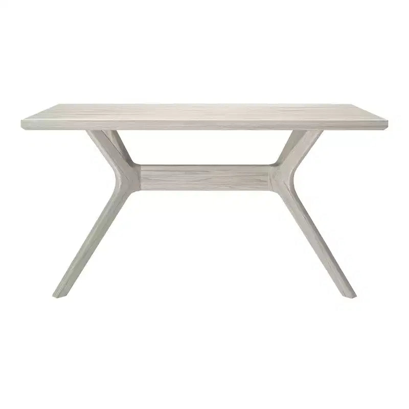 Rectangular Dining Table 60" Solid Wood Kitchen & Dining Room Table