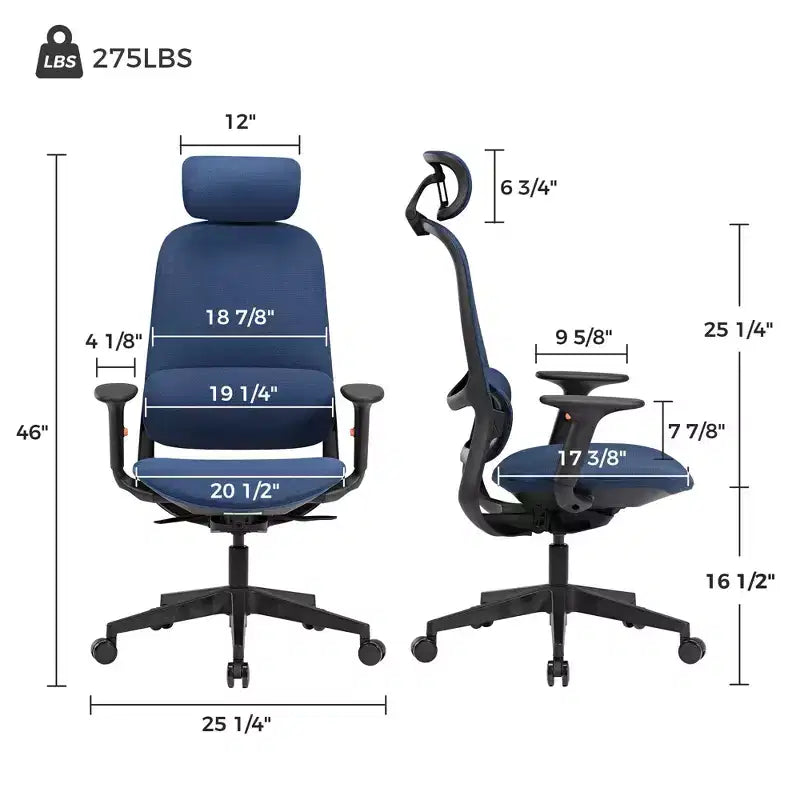 Modern Mesh Office Chair with Ergonomic Support