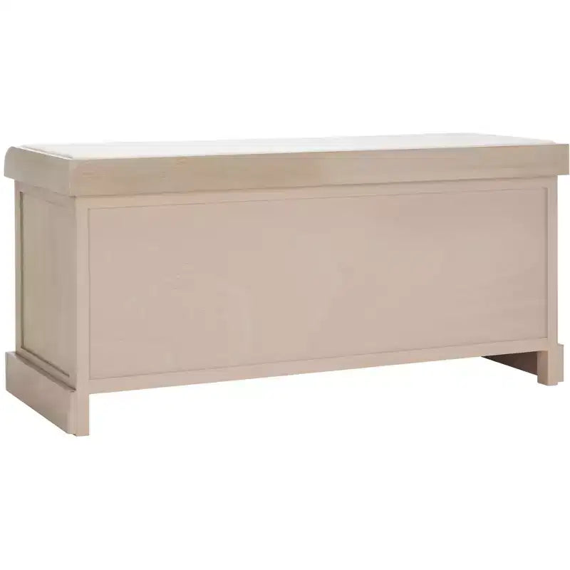3 Drawer Cushion Storage Bench