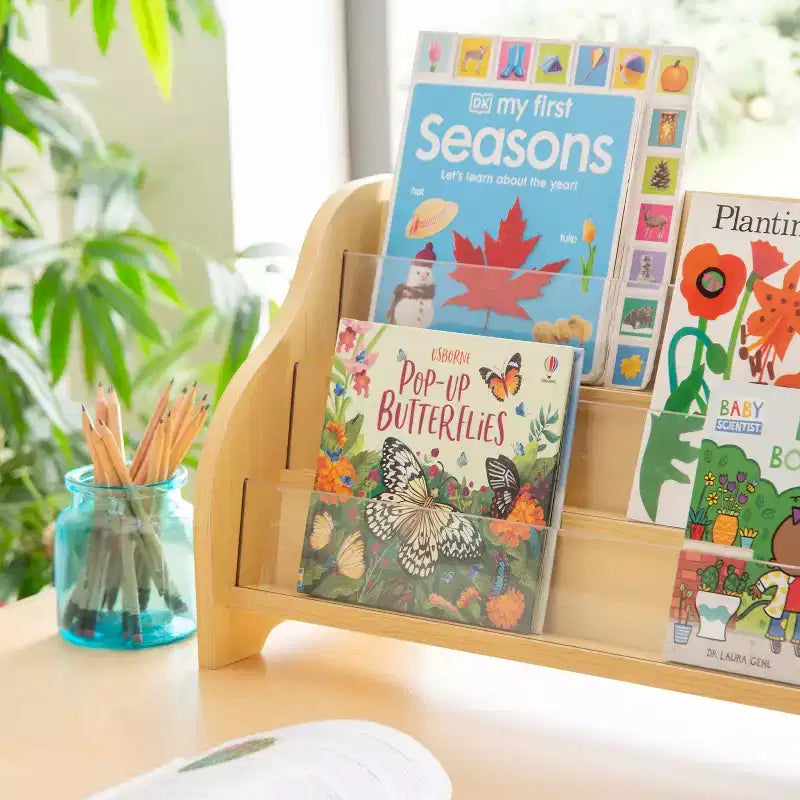 Tabletop Book Display - Natural