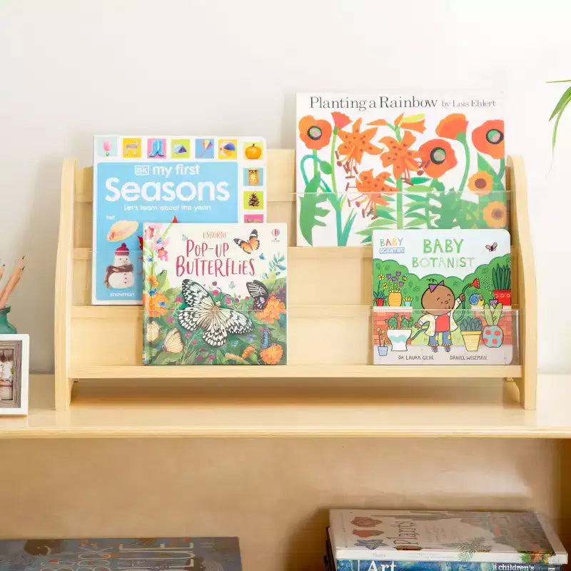 Tabletop Book Display - Natural
