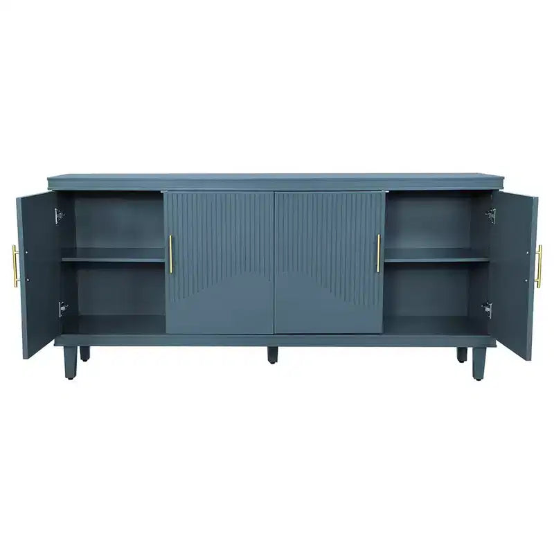 70" 4-Door Storage Cabinet Sideboard Buffet
