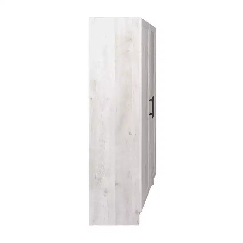 3-Shelf Accent Cabinet with Panel Doors