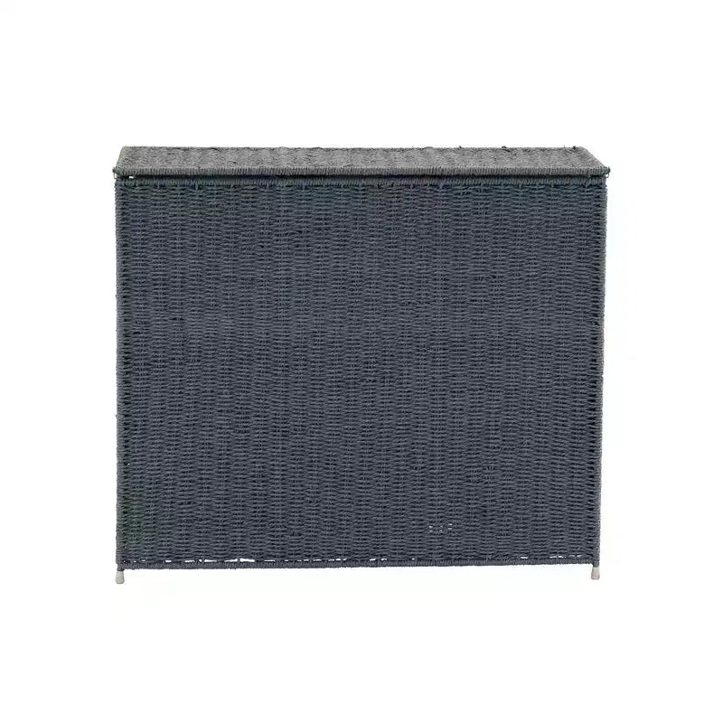3 Compartment Laundry Sorter, Wicker Laundry Sorter