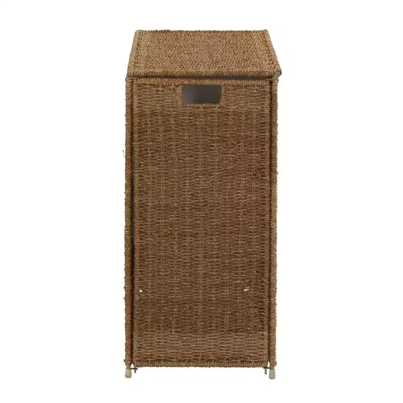 3 Compartment Laundry Sorter, Wicker Laundry Sorter