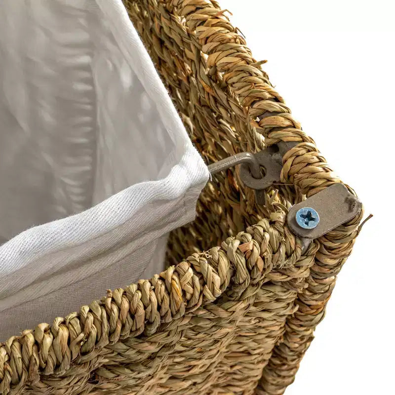 3 Compartment Laundry Sorter, Wicker Laundry Sorter
