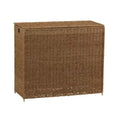 3 Compartment Laundry Sorter, Wicker Laundry Sorter