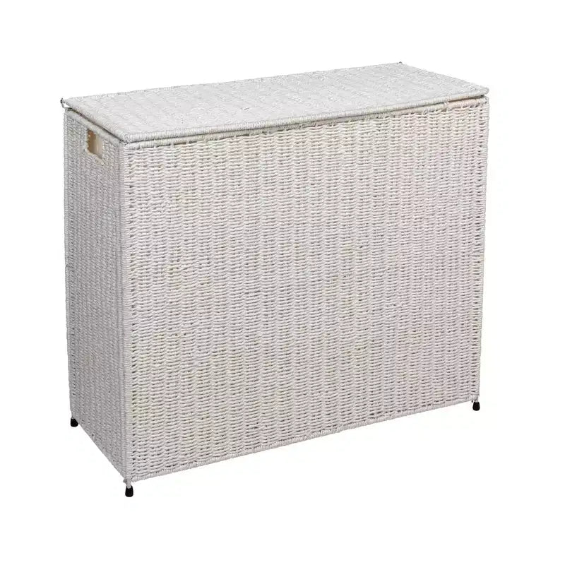 3 Compartment Laundry Sorter, Wicker Laundry Sorter